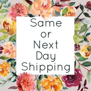 Same Day or Next Day Shipping!